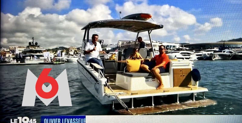 Pinball au Yachting Cannes sur le 1945 sur M6